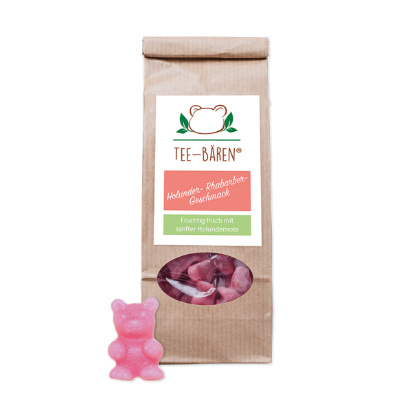 Teebären Holunder Rhabarber 100 g